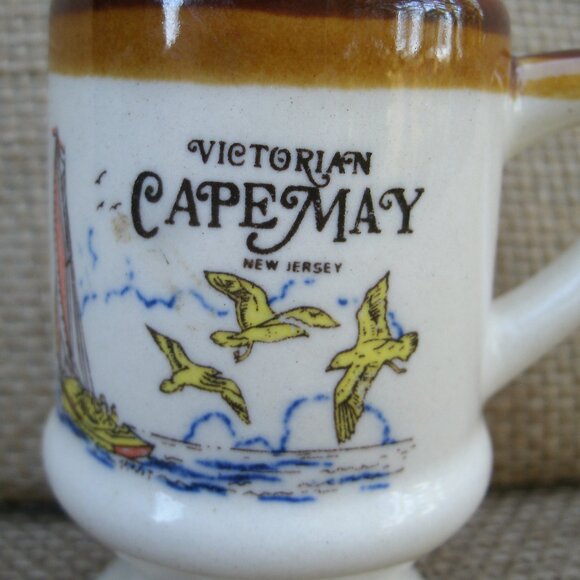 Vintage Cape May Mini Souvenir Mug - Picture 2 of 15